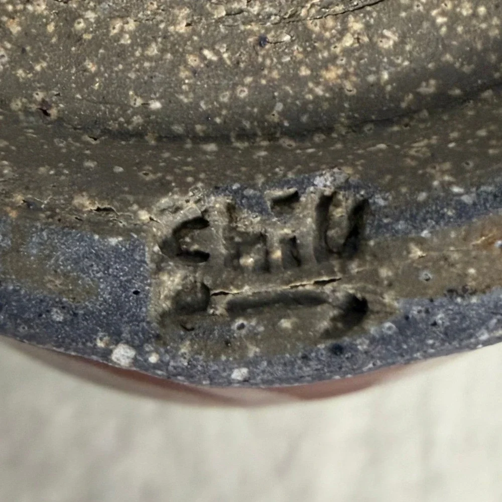 Handmade stoneware vase
